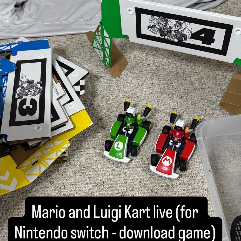 Nintendo Mario & Luigi Kart Live Racing Set